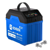 Акумулятор LiFePO4 OCHOUSE 12.8V 100Ah 1280Wh з USB  надійне автономне живлення для дому та подорожей
